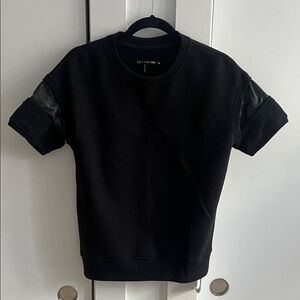 rag & bone Black Crew Neck Sweater